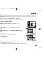 Предварительный просмотр 33 страницы Samsung VP-D461 Owner'S Instruction Book