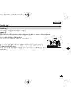 Предварительный просмотр 35 страницы Samsung VP-D461 Owner'S Instruction Book