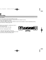 Предварительный просмотр 44 страницы Samsung VP-D461 Owner'S Instruction Book