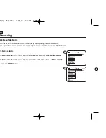 Предварительный просмотр 46 страницы Samsung VP-D461 Owner'S Instruction Book