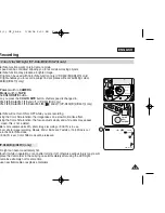 Предварительный просмотр 49 страницы Samsung VP-D461 Owner'S Instruction Book