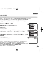 Предварительный просмотр 53 страницы Samsung VP-D461 Owner'S Instruction Book