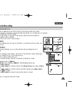 Предварительный просмотр 57 страницы Samsung VP-D461 Owner'S Instruction Book