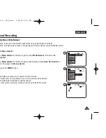 Предварительный просмотр 59 страницы Samsung VP-D461 Owner'S Instruction Book