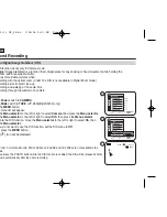 Предварительный просмотр 60 страницы Samsung VP-D461 Owner'S Instruction Book