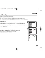 Предварительный просмотр 61 страницы Samsung VP-D461 Owner'S Instruction Book