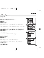 Предварительный просмотр 63 страницы Samsung VP-D461 Owner'S Instruction Book