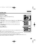 Предварительный просмотр 65 страницы Samsung VP-D461 Owner'S Instruction Book