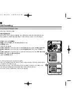 Предварительный просмотр 66 страницы Samsung VP-D461 Owner'S Instruction Book