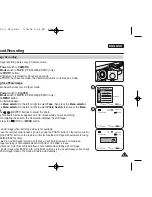 Предварительный просмотр 67 страницы Samsung VP-D461 Owner'S Instruction Book