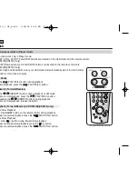 Предварительный просмотр 72 страницы Samsung VP-D461 Owner'S Instruction Book