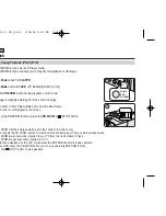 Предварительный просмотр 74 страницы Samsung VP-D461 Owner'S Instruction Book