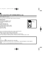 Предварительный просмотр 86 страницы Samsung VP-D461 Owner'S Instruction Book