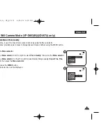 Предварительный просмотр 91 страницы Samsung VP-D461 Owner'S Instruction Book