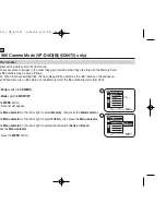 Предварительный просмотр 92 страницы Samsung VP-D461 Owner'S Instruction Book