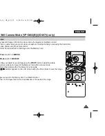 Предварительный просмотр 93 страницы Samsung VP-D461 Owner'S Instruction Book