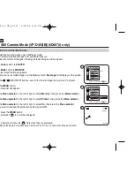 Предварительный просмотр 96 страницы Samsung VP-D461 Owner'S Instruction Book