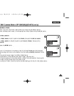 Предварительный просмотр 99 страницы Samsung VP-D461 Owner'S Instruction Book