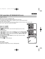 Предварительный просмотр 107 страницы Samsung VP-D461 Owner'S Instruction Book