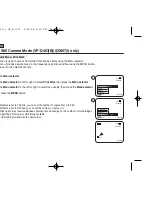 Предварительный просмотр 108 страницы Samsung VP-D461 Owner'S Instruction Book