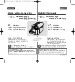 Samsung VP-D461B Owner'S Instruction Book preview