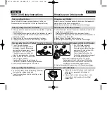 Preview for 9 page of Samsung VP-D461B Owner'S Instruction Book