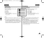 Preview for 23 page of Samsung VP-D461B Owner'S Instruction Book