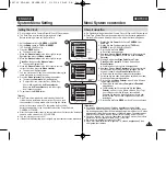 Preview for 27 page of Samsung VP-D461B Owner'S Instruction Book