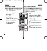 Предварительный просмотр 30 страницы Samsung VP-D461B Owner'S Instruction Book