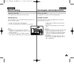 Preview for 35 page of Samsung VP-D461B Owner'S Instruction Book