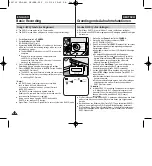 Preview for 40 page of Samsung VP-D461B Owner'S Instruction Book