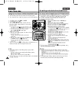 Preview for 42 page of Samsung VP-D461B Owner'S Instruction Book