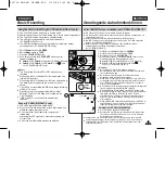 Preview for 49 page of Samsung VP-D461B Owner'S Instruction Book