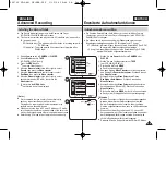 Preview for 53 page of Samsung VP-D461B Owner'S Instruction Book