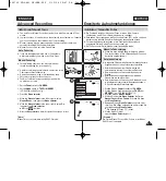 Preview for 57 page of Samsung VP-D461B Owner'S Instruction Book