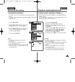 Preview for 59 page of Samsung VP-D461B Owner'S Instruction Book