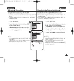 Preview for 61 page of Samsung VP-D461B Owner'S Instruction Book