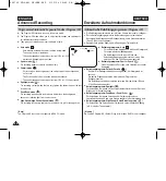 Preview for 62 page of Samsung VP-D461B Owner'S Instruction Book