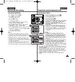 Preview for 65 page of Samsung VP-D461B Owner'S Instruction Book