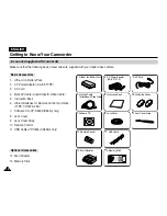 Preview for 12 page of Samsung VP-D651 Owner'S Instruction Book