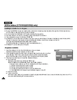 Предварительный просмотр 82 страницы Samsung VP-D651 Owner'S Instruction Book