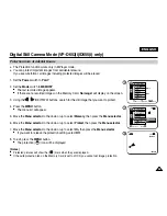 Предварительный просмотр 95 страницы Samsung VP-D651 Owner'S Instruction Book