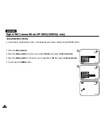 Preview for 96 page of Samsung VP-D651 Owner'S Instruction Book