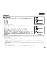 Preview for 25 page of Samsung VP-D6550 Owner'S Instruction Book