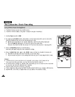 Preview for 42 page of Samsung VP-D6550 Owner'S Instruction Book