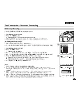 Preview for 67 page of Samsung VP-D6550 Owner'S Instruction Book