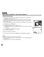 Preview for 112 page of Samsung VP-D6550 Owner'S Instruction Book