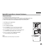 Preview for 119 page of Samsung VP-D6550 Owner'S Instruction Book