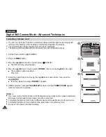 Preview for 136 page of Samsung VP-D6550 Owner'S Instruction Book