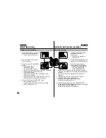 Предварительный просмотр 26 страницы Samsung VP-D70 Owner'S Instruction Book